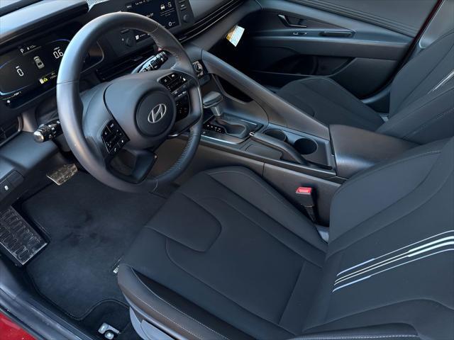 2025 Hyundai Elantra Hybrid Blue