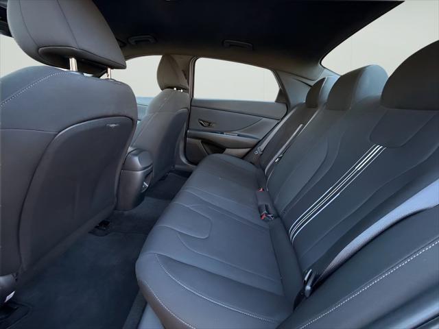 2025 Hyundai Elantra Hybrid Blue