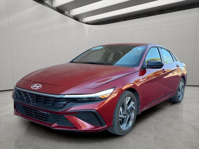 2025 Hyundai Elantra Hybrid Blue
