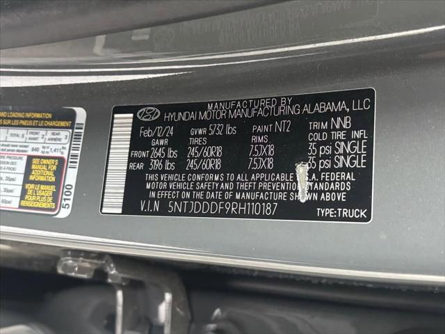 2024 Hyundai Santa Cruz XRT