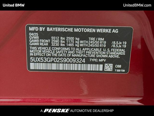 2025 BMW X3 30 xDrive