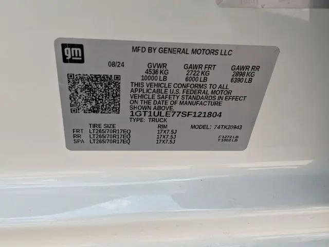 2025 GMC Sierra 2500HD 4WD Crew Cab Long Bed Pro
