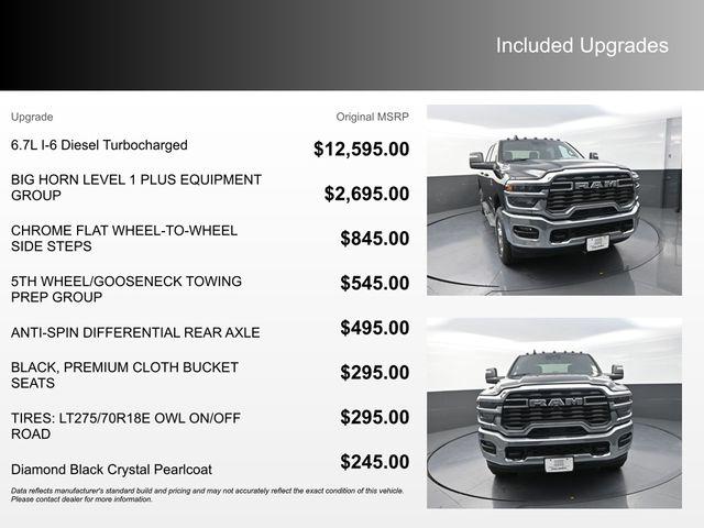 2025 Ram 2500 Big Horn Crew Cab 4x4 6'4" Box