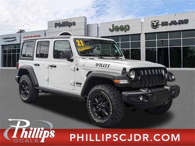 2021 Jeep Wrangler Unlimited Willys Sport 4x4