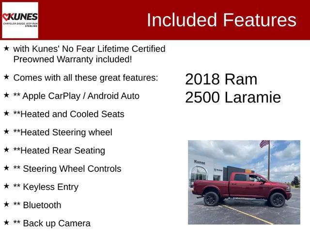 2018 RAM 2500 Laramie Crew Cab 4x4 64 Box