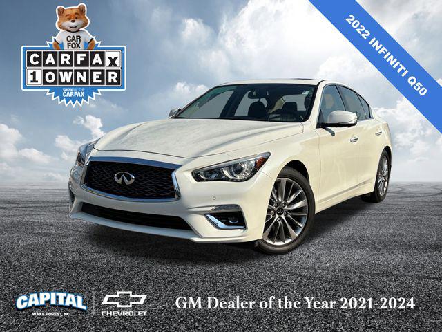 2022 INFINITI Q50 LUXE