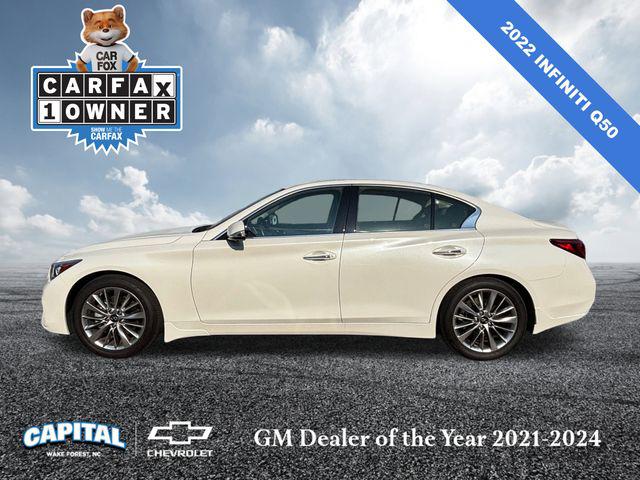 2022 INFINITI Q50 LUXE