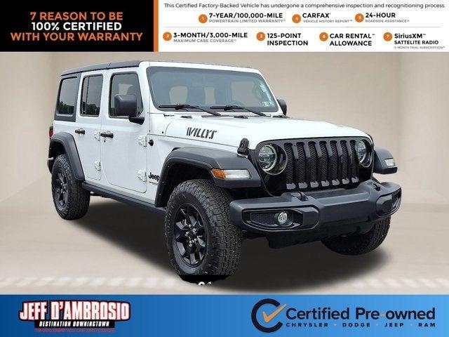 2021 Jeep Wrangler Unlimited Willys 4x4
