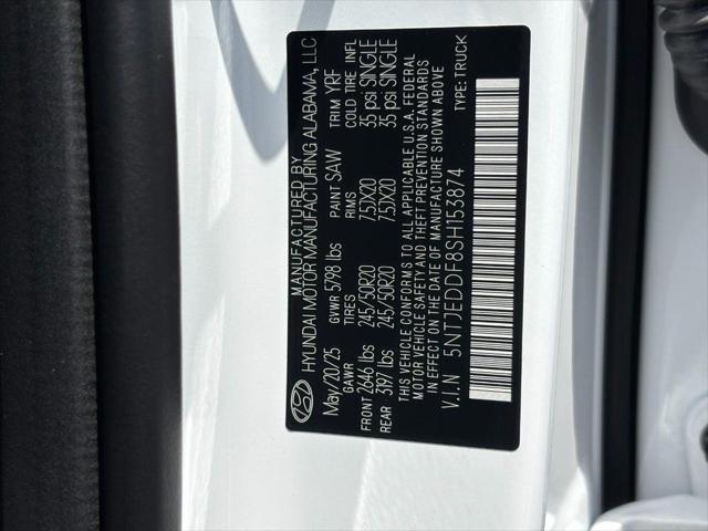 2025 Hyundai Santa Cruz Limited