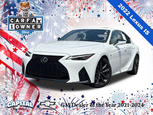 2022 Lexus IS 350 F SPORT