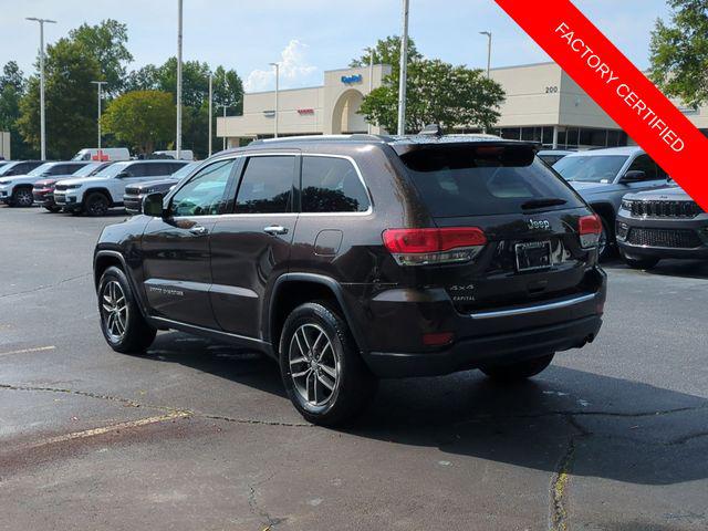 2017 Jeep Grand Cherokee Limited 4x4