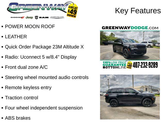 2024 Jeep Grand Cherokee Altitude X 4x2