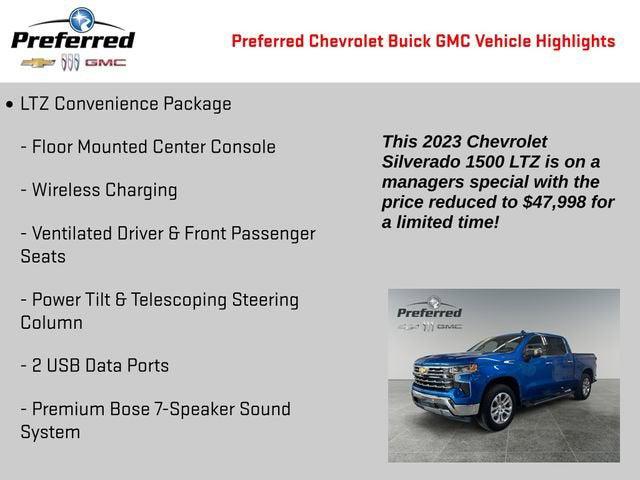 2023 Chevrolet Silverado 1500 4WD Crew Cab Short Bed LTZ