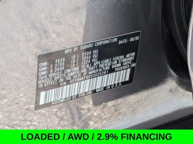2025 Subaru Legacy Premium