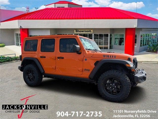 2025 Jeep Wrangler 4xe WRANGLER 4-DOOR WILLYS 4xe