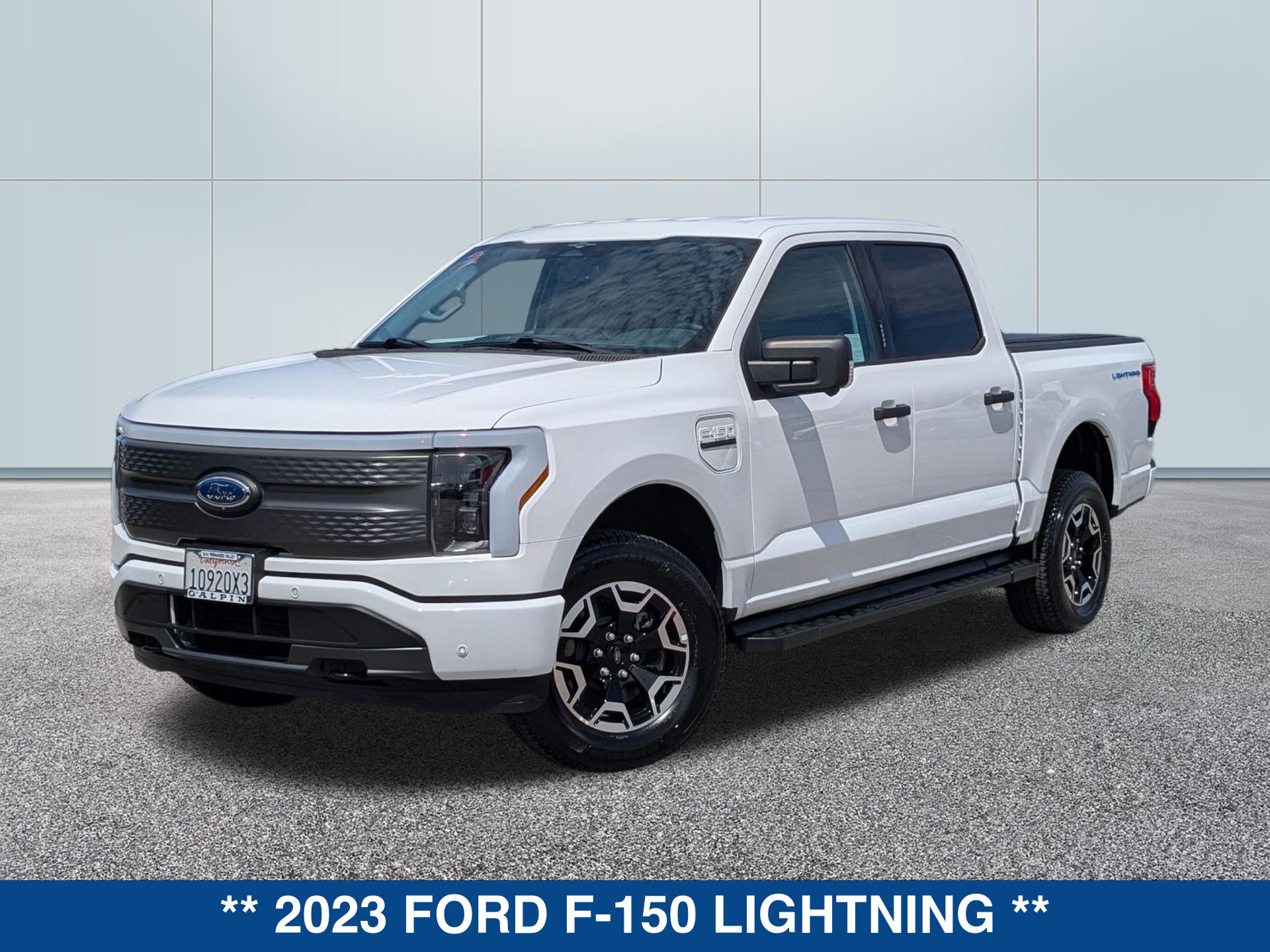 Used 2023 Ford F-150 Lightning XLT with VIN 1FTVW1EL2PWG36634 for sale in San Juan Capistrano, CA