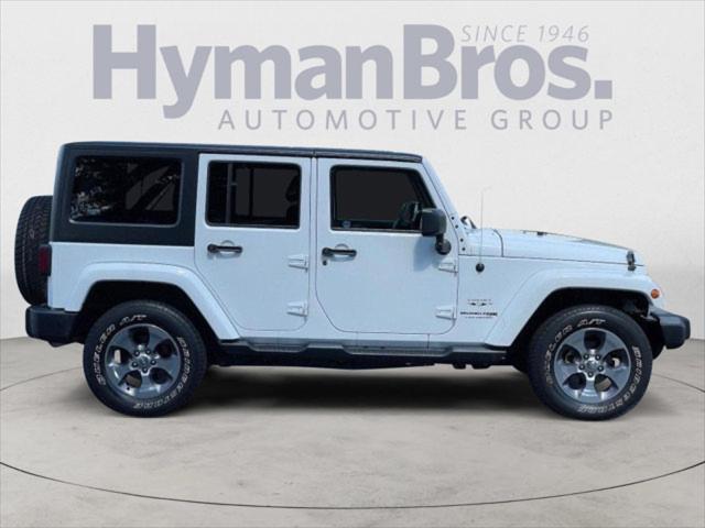 2018 Jeep Wrangler JK Unlimited Sahara 4x4