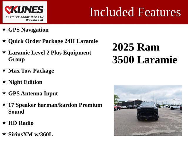 2025 RAM Ram 3500 RAM 3500 LARAMIE CREW CAB 4X4 8 BOX