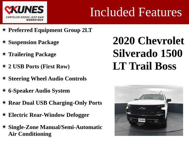 2020 Chevrolet Silverado 1500 4WD Crew Cab Short Bed LT Trail Boss