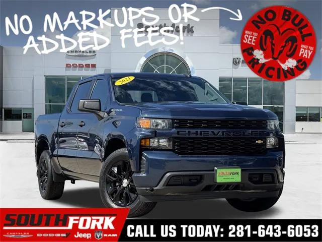 2021 Chevrolet Silverado 1500 2WD Crew Cab Short Bed Custom