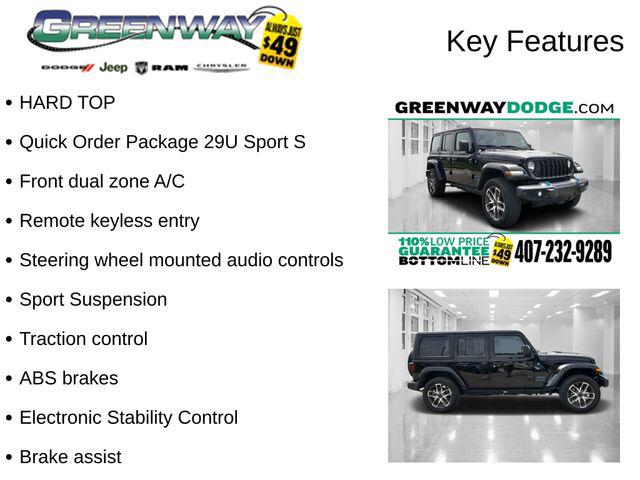 2024 Jeep Wrangler 4xe Sport S 4xe