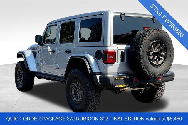 2024 Jeep Wrangler WRANGLER 4-DOOR RUBICON 392 FINAL EDITION 2024 Jeep Wrangler WRANGLER 4-DOOR RUBICON 392 FINAL EDITION