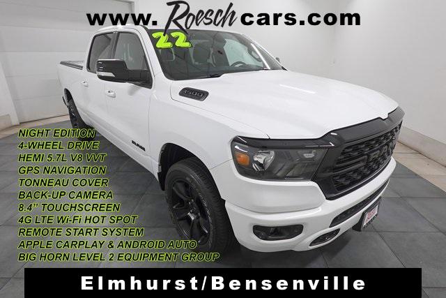 2022 RAM 1500 Big Horn Crew Cab 4x4 64 Box