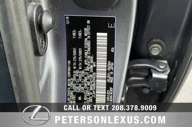 2019 Lexus LX 570 Three-Row