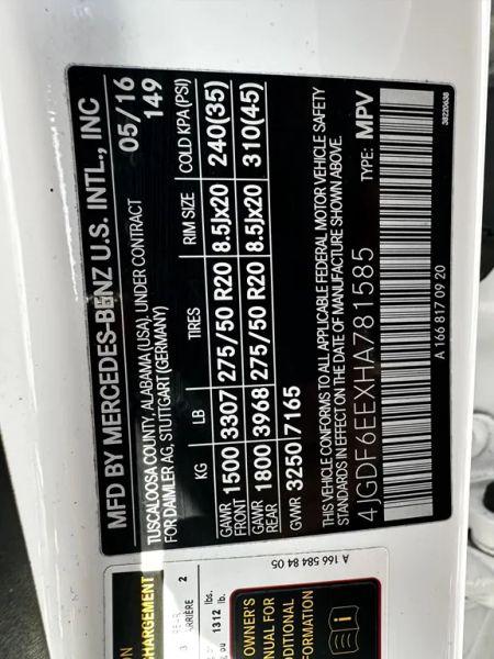 2017 Mercedes-Benz GLS GLS 450 4MATIC