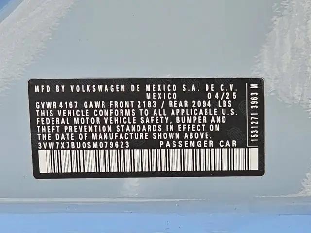 2025 Volkswagen Jetta 1.5T SE