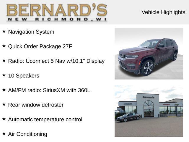 2023 Jeep Grand Cherokee 4xe 4xe