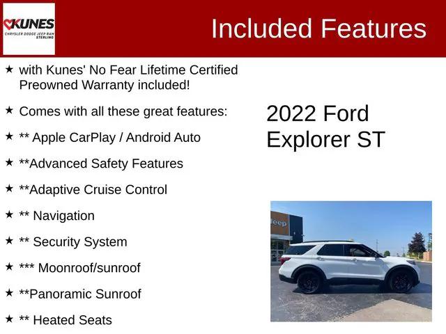 2022 Ford Explorer ST 2022 Ford Explorer ST
