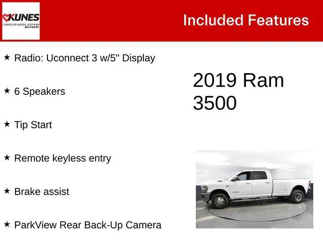 2019 RAM 3500 Big Horn Crew Cab 4x4 8 Box