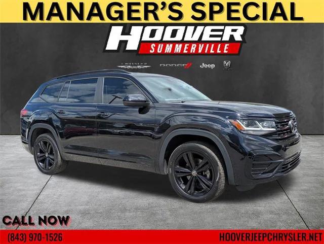 2023 Volkswagen Atlas 3.6L V6 SEL R-Line Black