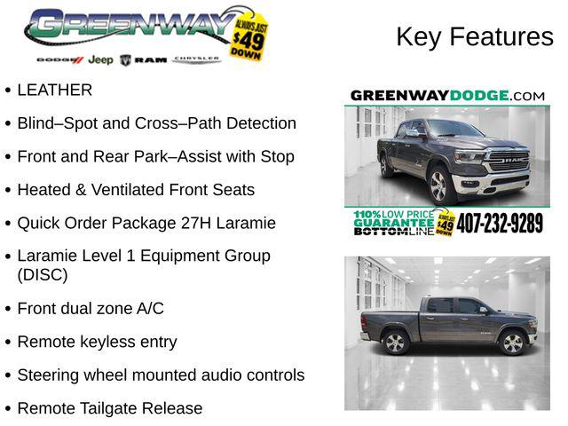 2022 RAM 1500 Laramie Crew Cab 4x2 57 Box