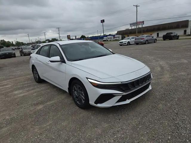 2025 Hyundai Elantra Hybrid Blue