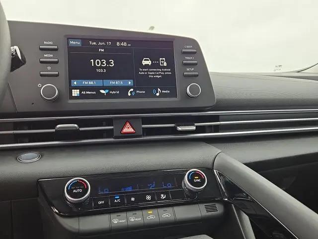 2025 Hyundai Elantra Hybrid Blue