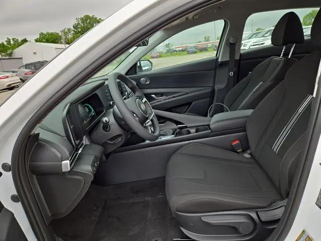 2025 Hyundai Elantra Hybrid Blue