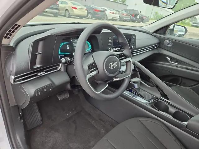 2025 Hyundai Elantra Hybrid Blue