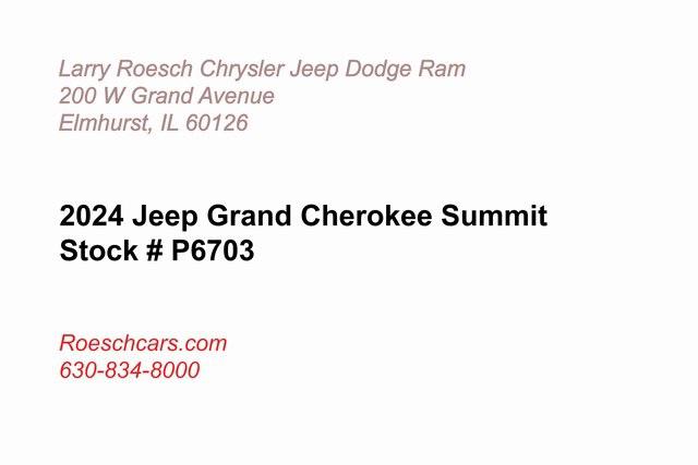 2024 Jeep Grand Cherokee Summit 4x4