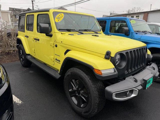 2022 Jeep Wrangler Unlimited Sahara 4x4 for sale in Far Hills, NJ