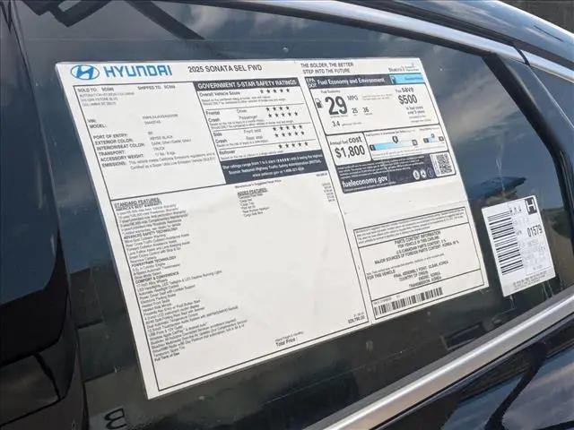 2025 Hyundai Sonata SEL