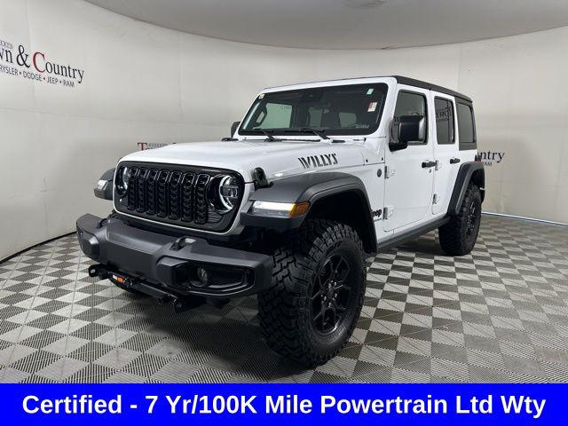 2024 Jeep Wrangler 4-Door Willys 4x4