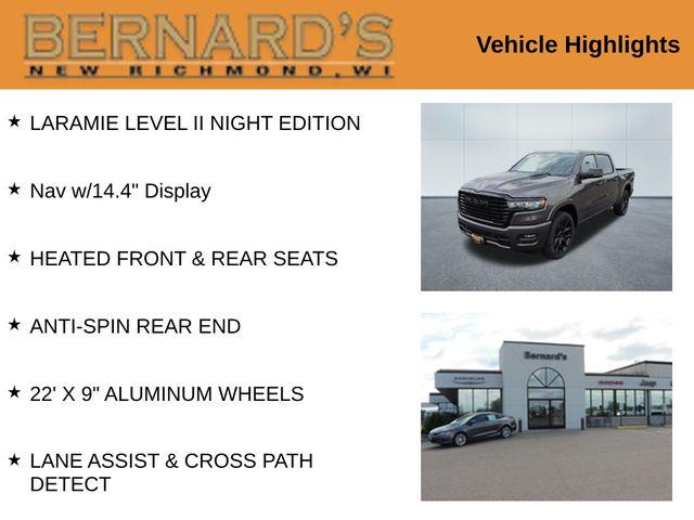 2026 RAM Ram 1500 RAM 1500 LARAMIE CREW CAB 4X4 57 BOX 2026 RAM Ram 1500 RAM 1500 LARAMIE CREW CAB 4X4 57 BOX