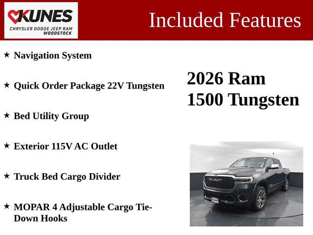 2026 RAM Ram 1500 RAM 1500 TUNGSTEN CREW CAB 4X4