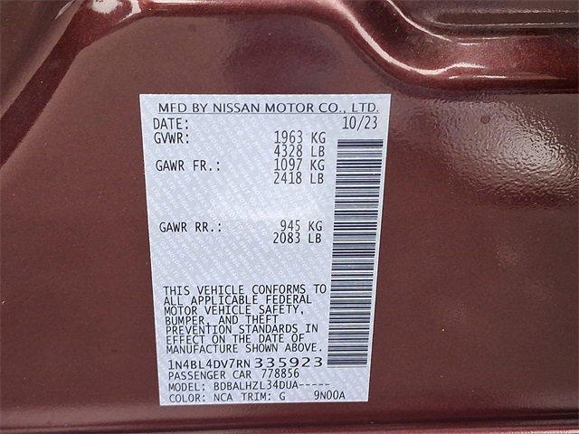 2024 Nissan Altima SV FWD
