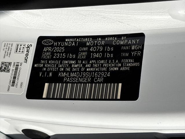 2025 Hyundai Elantra Hybrid SEL Sport