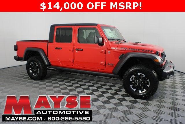 2025 Jeep Gladiator GLADIATOR RUBICON 4X4 2025 Jeep Gladiator GLADIATOR RUBICON 4X4
