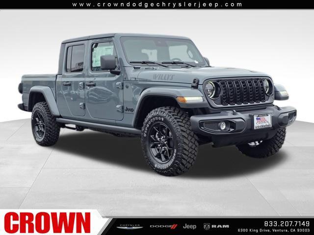 2025 Jeep Gladiator GLADIATOR WILLYS 4X4 2025 Jeep Gladiator GLADIATOR WILLYS 4X4