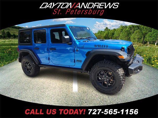 2025 Jeep Wrangler WRANGLER 4-DOOR WILLYS 2025 Jeep Wrangler WRANGLER 4-DOOR WILLYS